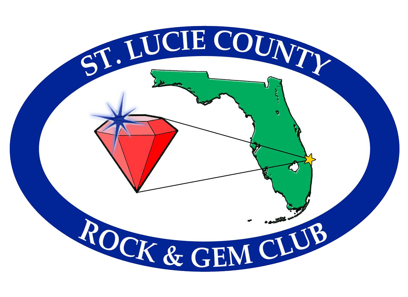St. Lucie County Rock & Gem Club Logo