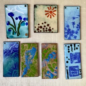 Intermediate Enameling Class 9 AM-12 Noon with Laura Mehr (4 Week Class)